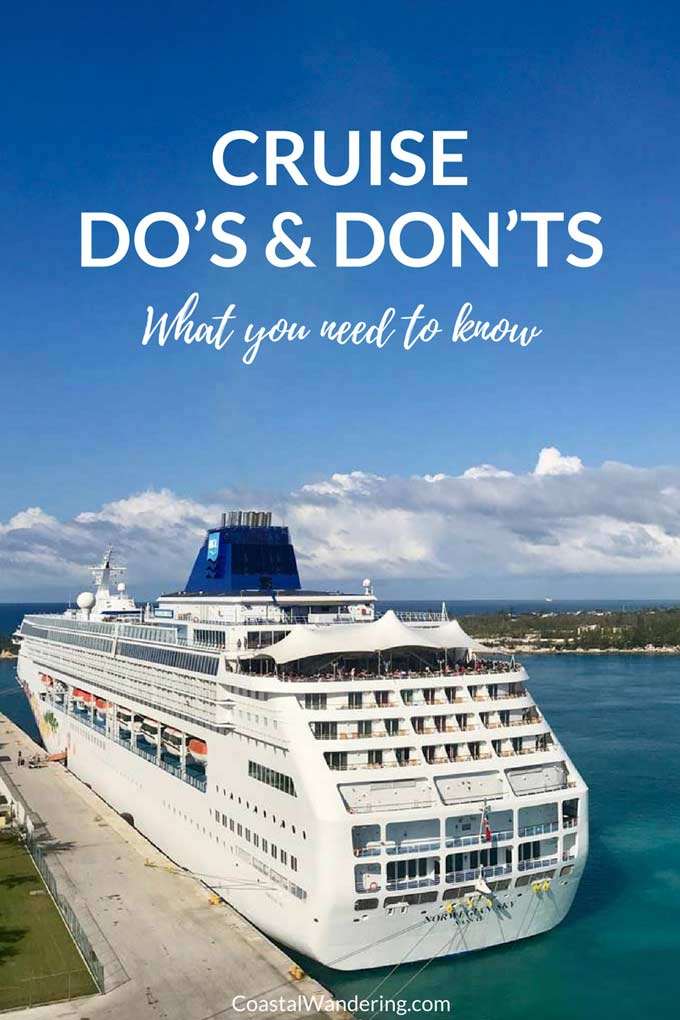 Cruise Do's and Don'ts What you need to know - cruise ship in Bahamas