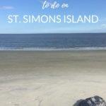 5 things to do on St. Simons Island, Georgia Golden Isles - Coastal Wandering