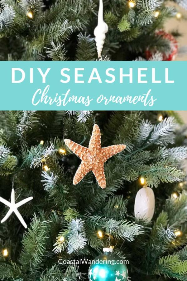 How To Make Seashell Christmas Ornaments - Coastal Wandering