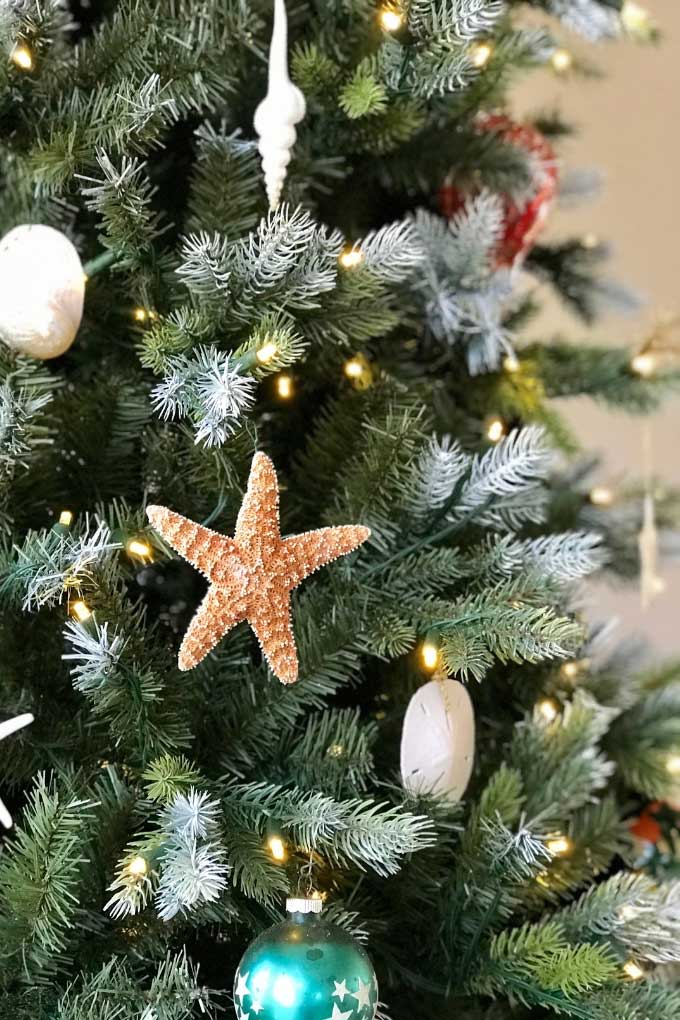 beach christmas ornaments