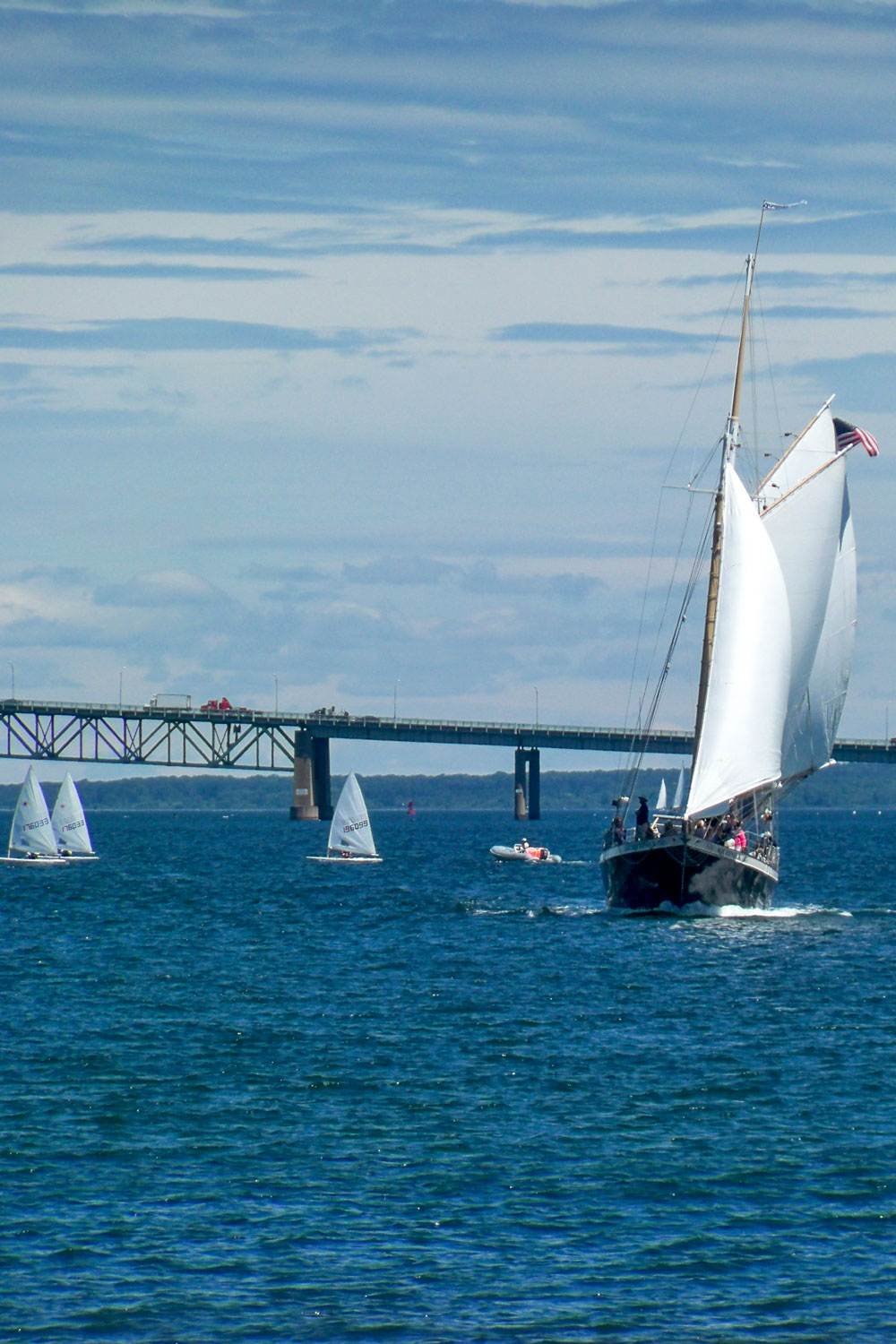 Sailboats in Newport, RI