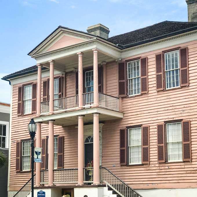 John Mark Verdier House in historic Beaufort, SC