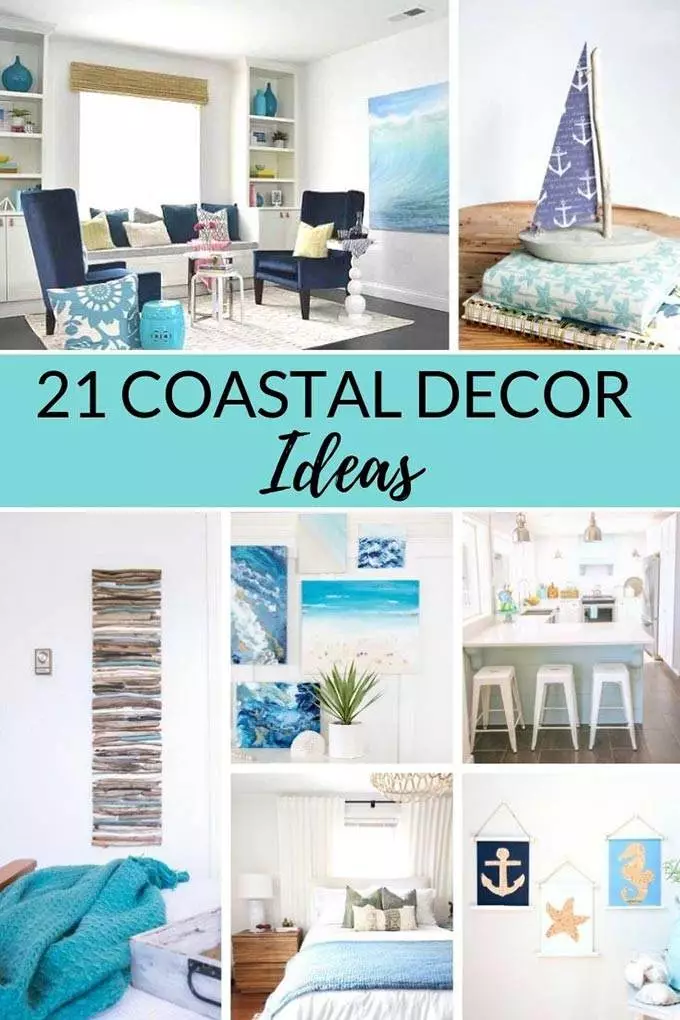 21 Elegant Coastal Decor Ideas For Your Home Wandering - Beach Style Bedroom Decorating Ideas