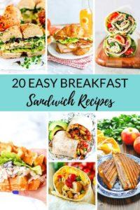 20 Quick & Easy Breakfast Sandwich Recipes - Coastal Wandering