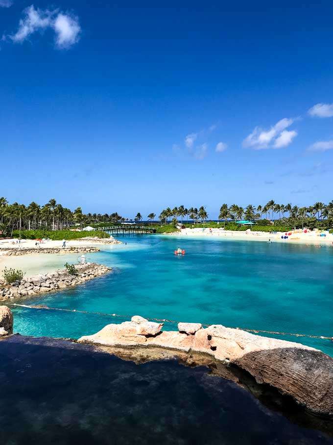 Atlantis resort lagoon on Paradise Island Bahamas - Coastal Wandering