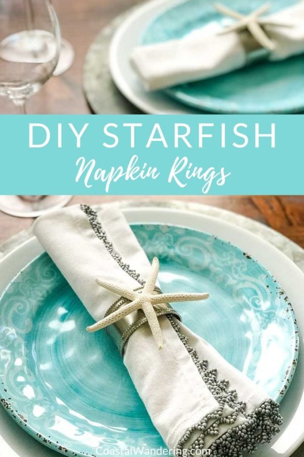 starfish napkin rings