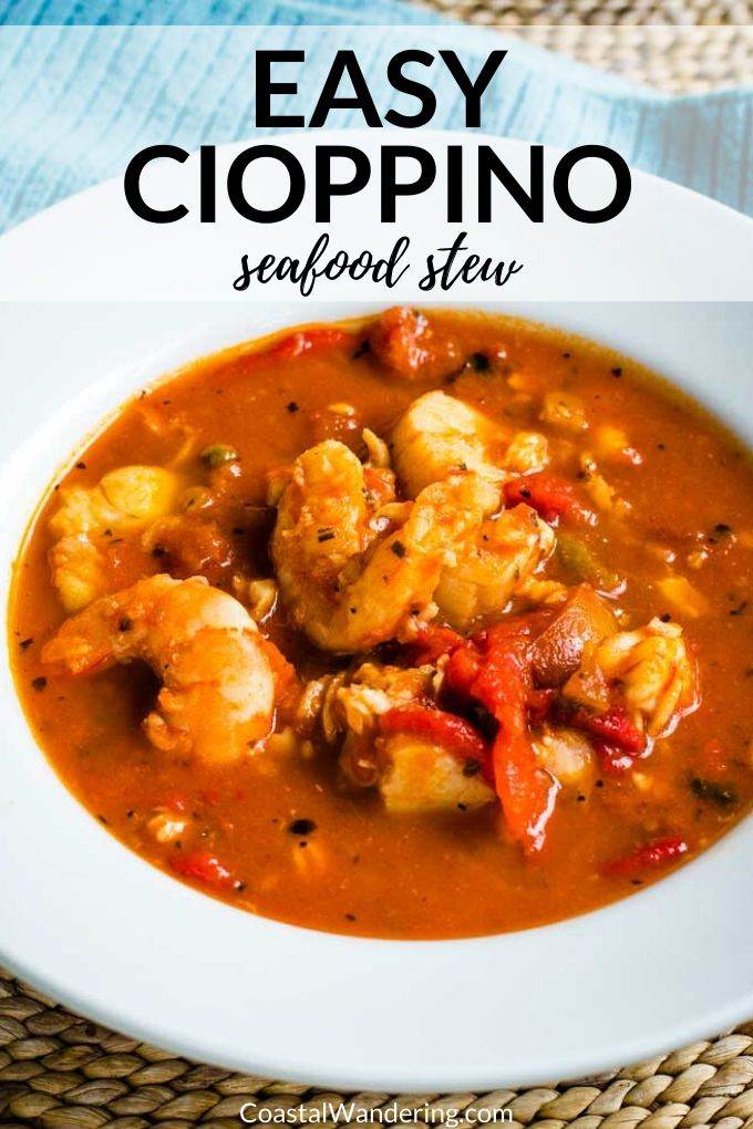 Easy Cioppino Seafood Stew