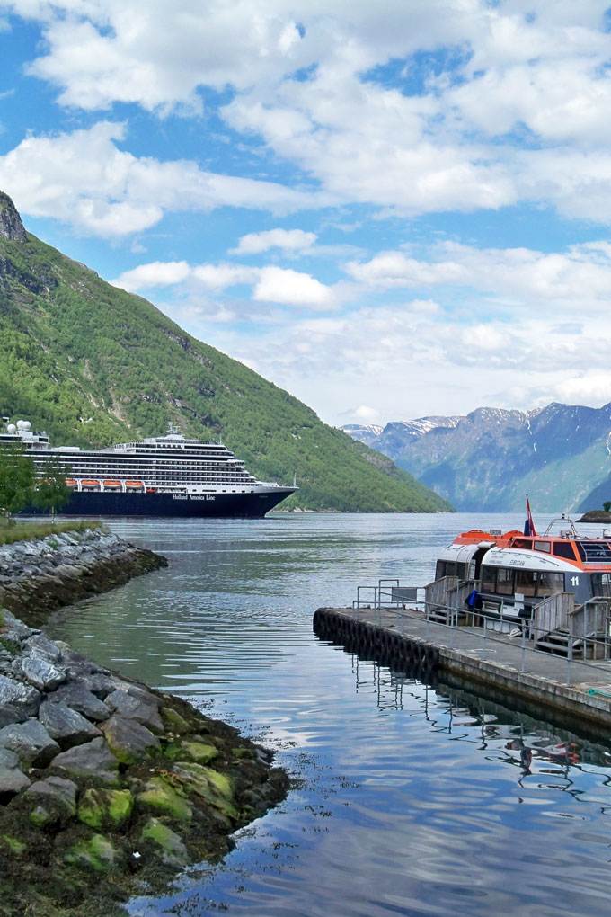 European cruise Geiranger Norway - Coastal Wandering