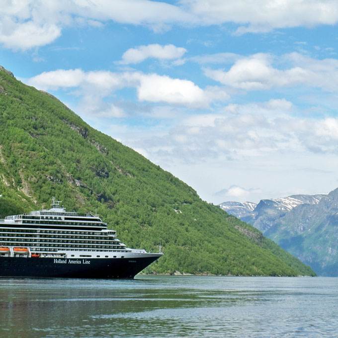 European cruise Geiranger Norway - Coastal Wandering