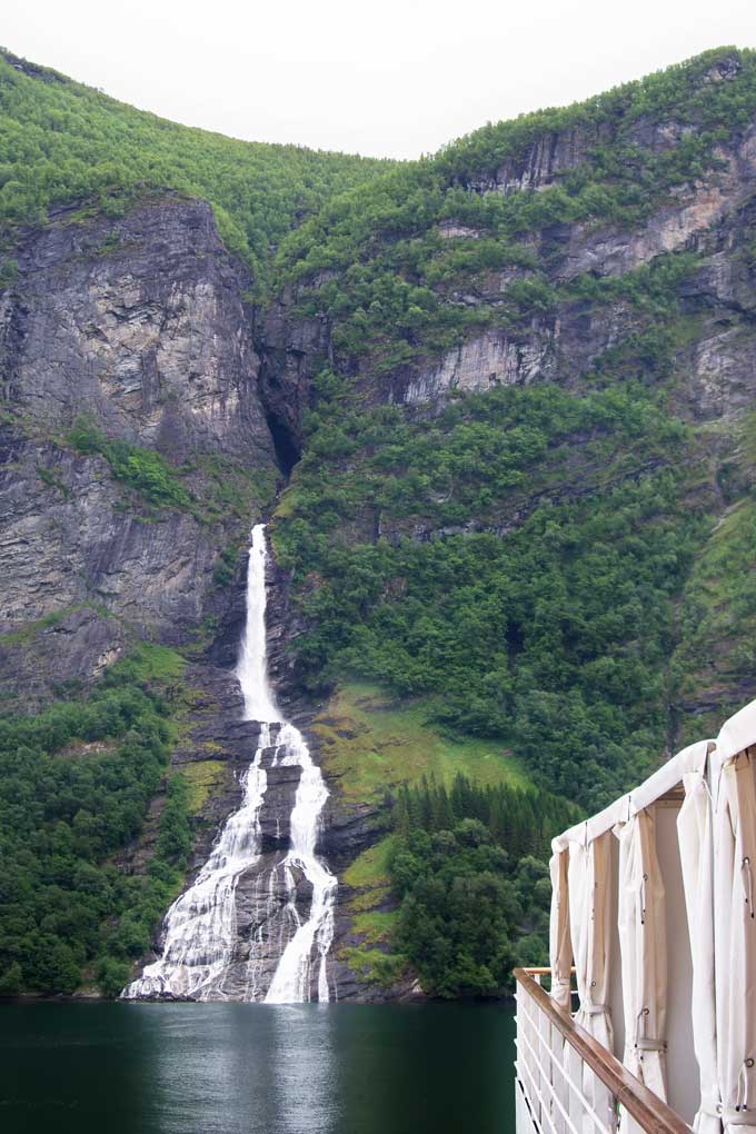 European cruise sailing Norwegian fjords - Coastal Wandering