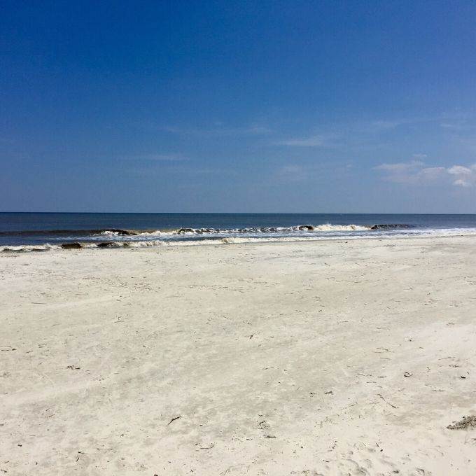 Jekyll Island Beach, Georgia Golden Isles