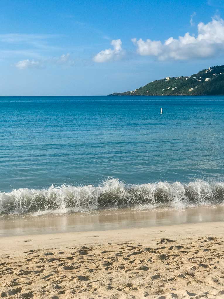 St. Thomas beach at Magens Bay