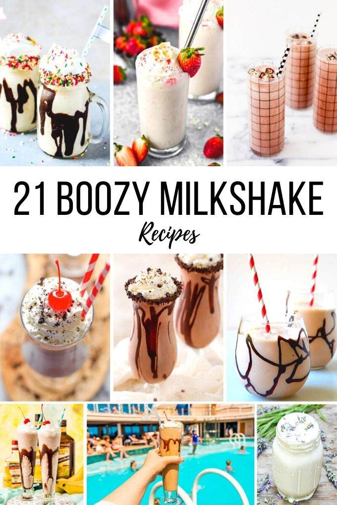 21 Boozy Milkshake Recipes