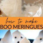 How to make boo meringues