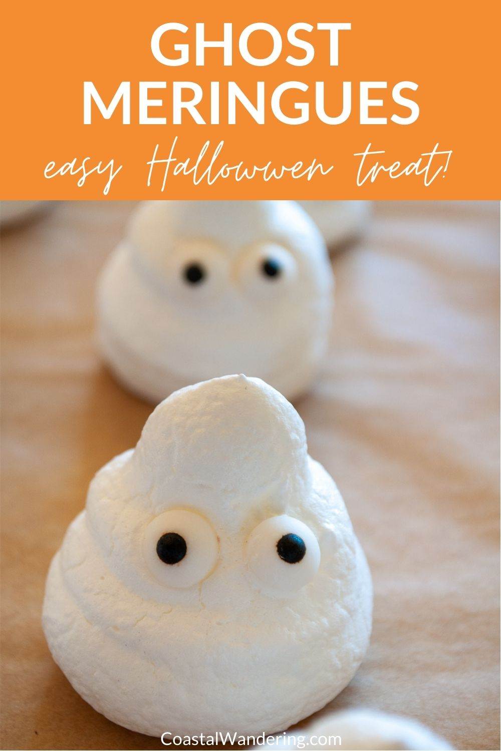 How To Make Boo Meringues For Halloween