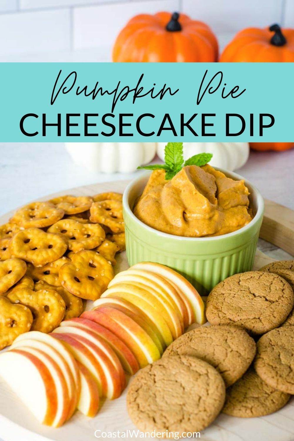 Easy Pumpkin Pie Dip With Cream Cheese (4-Ingredient Recipe) - Coastal ...
