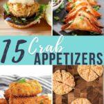 15 crab appetizers - sliders, crab rangoon, mini crab cakes, quesadillas