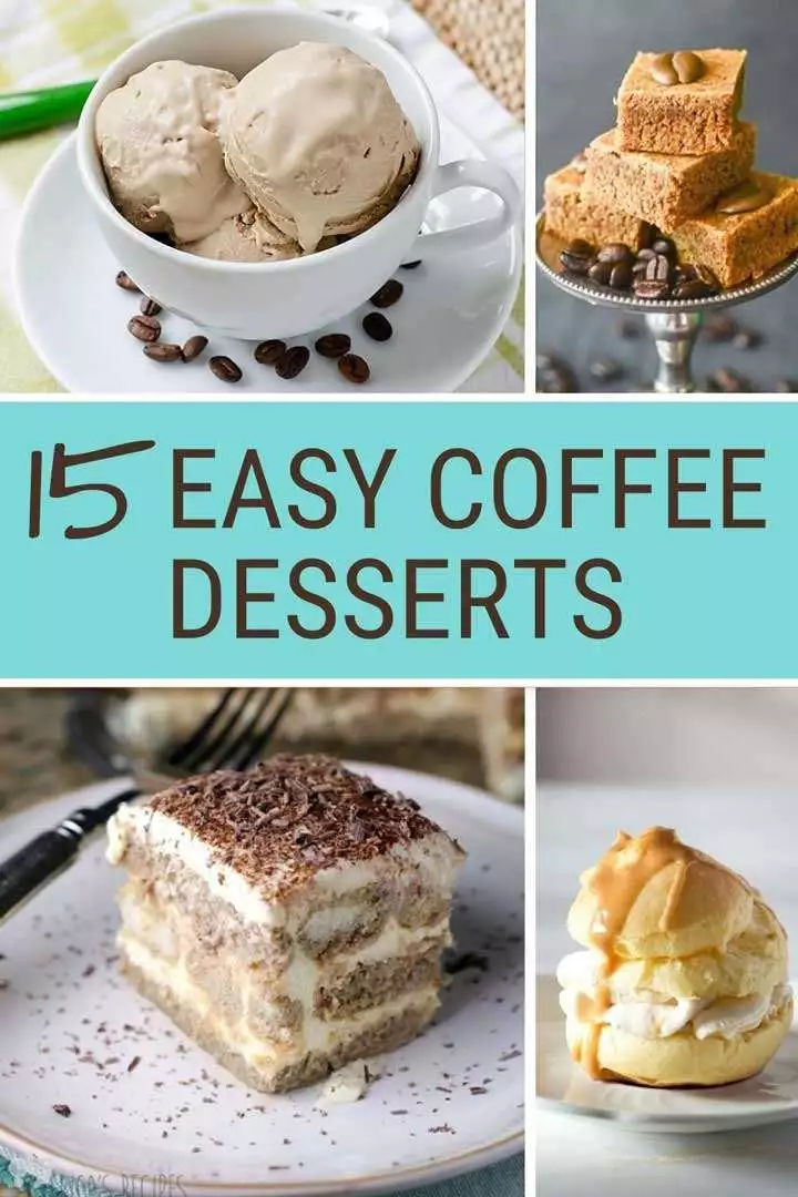 15 Easy Coffee Desserts