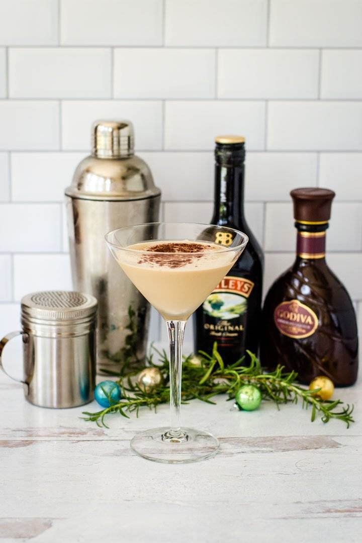 Chocolate Martini with Godiva and Baileys