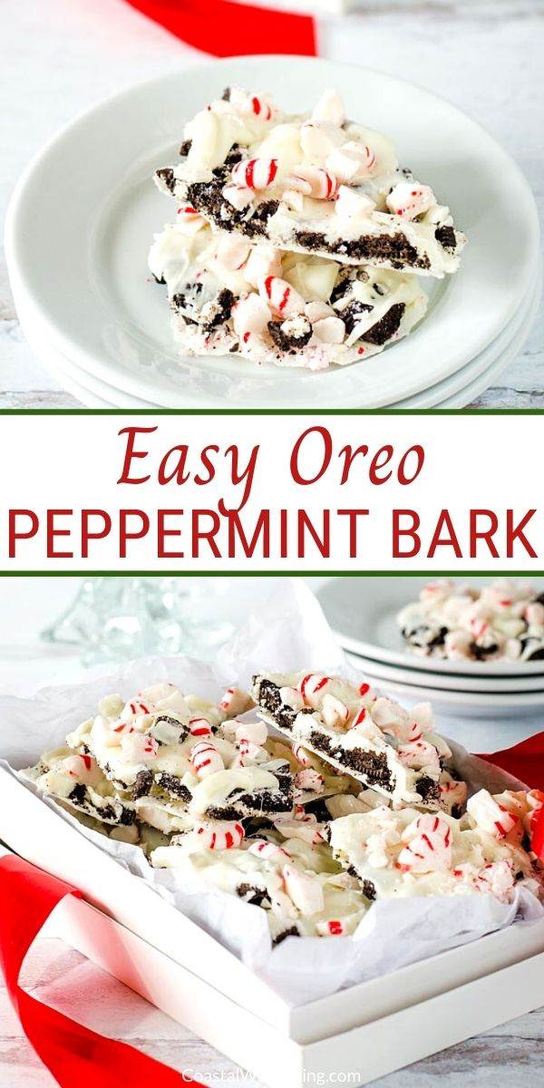 Easy Oreo Peppermint Bark To Make For Everyone This Year