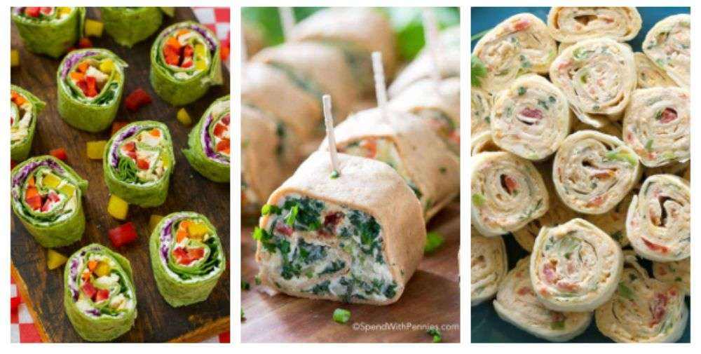 Tortilla pinwheels