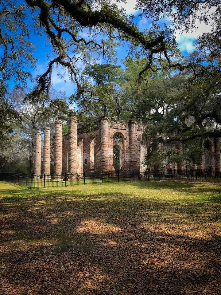 Old Sheldon Church Ruins