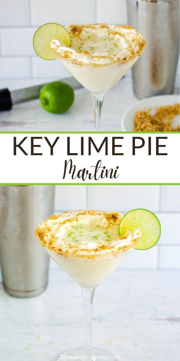 Key Lime Pie Martini Recipe - Coastal Wandering