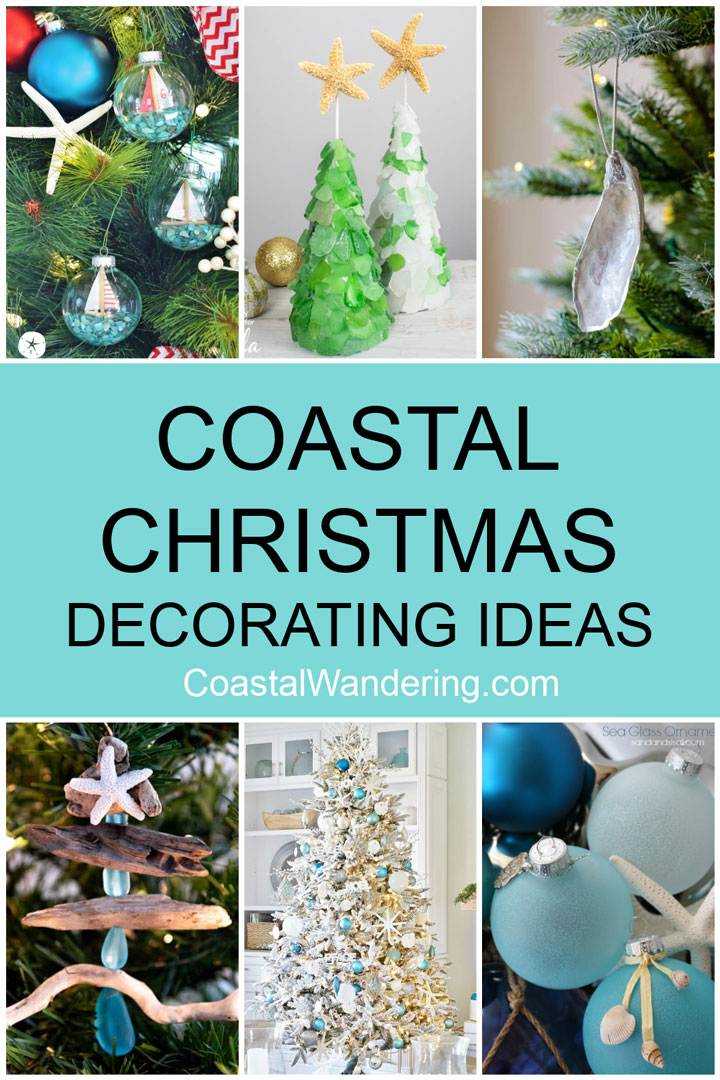 20 Coastal Christmas Decorating Ideas For A Beach Inspired Holiday - Coastal Wandering