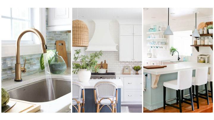 20 Simple Beach Kitchen Ideas for Stunning Coastal Style - Coastal ...