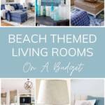 Beach themed living rooms on a budget