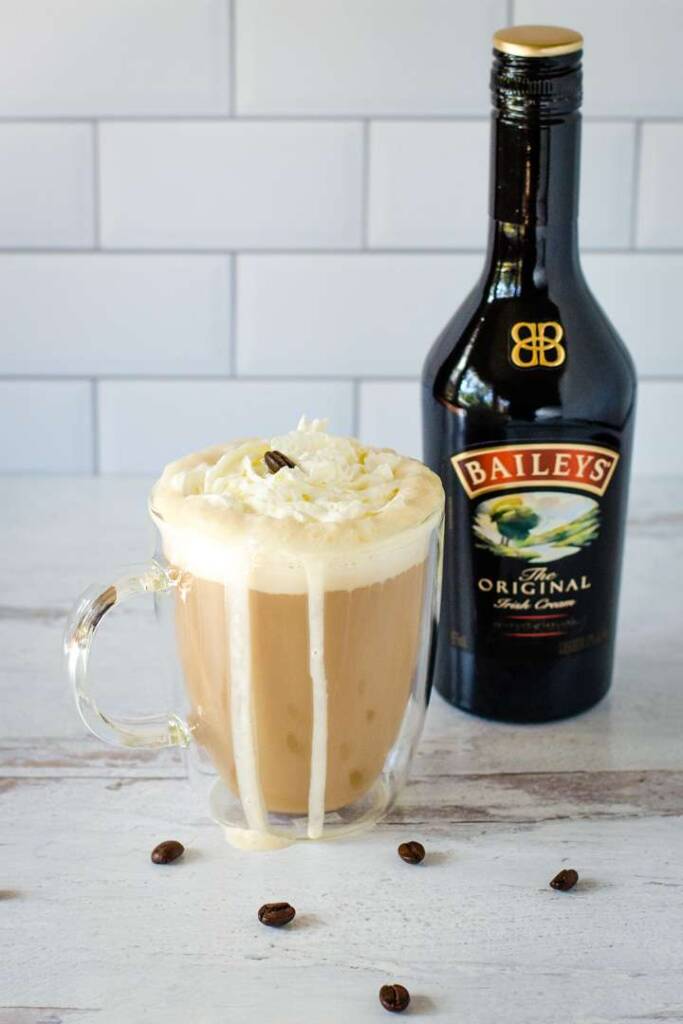 Irish coffee with Baileys