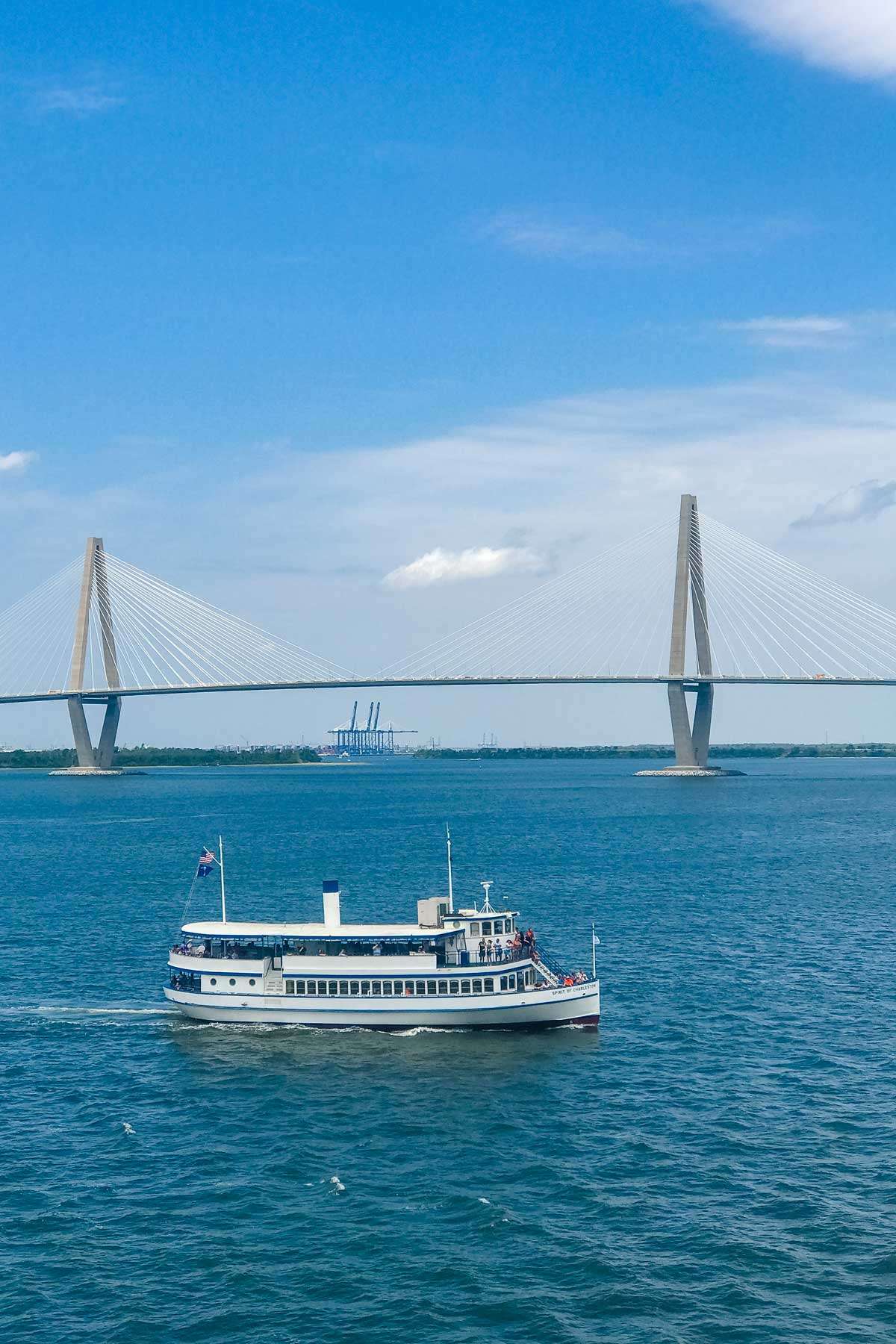 Charleston Harbor from Mt. Pleasant, SC