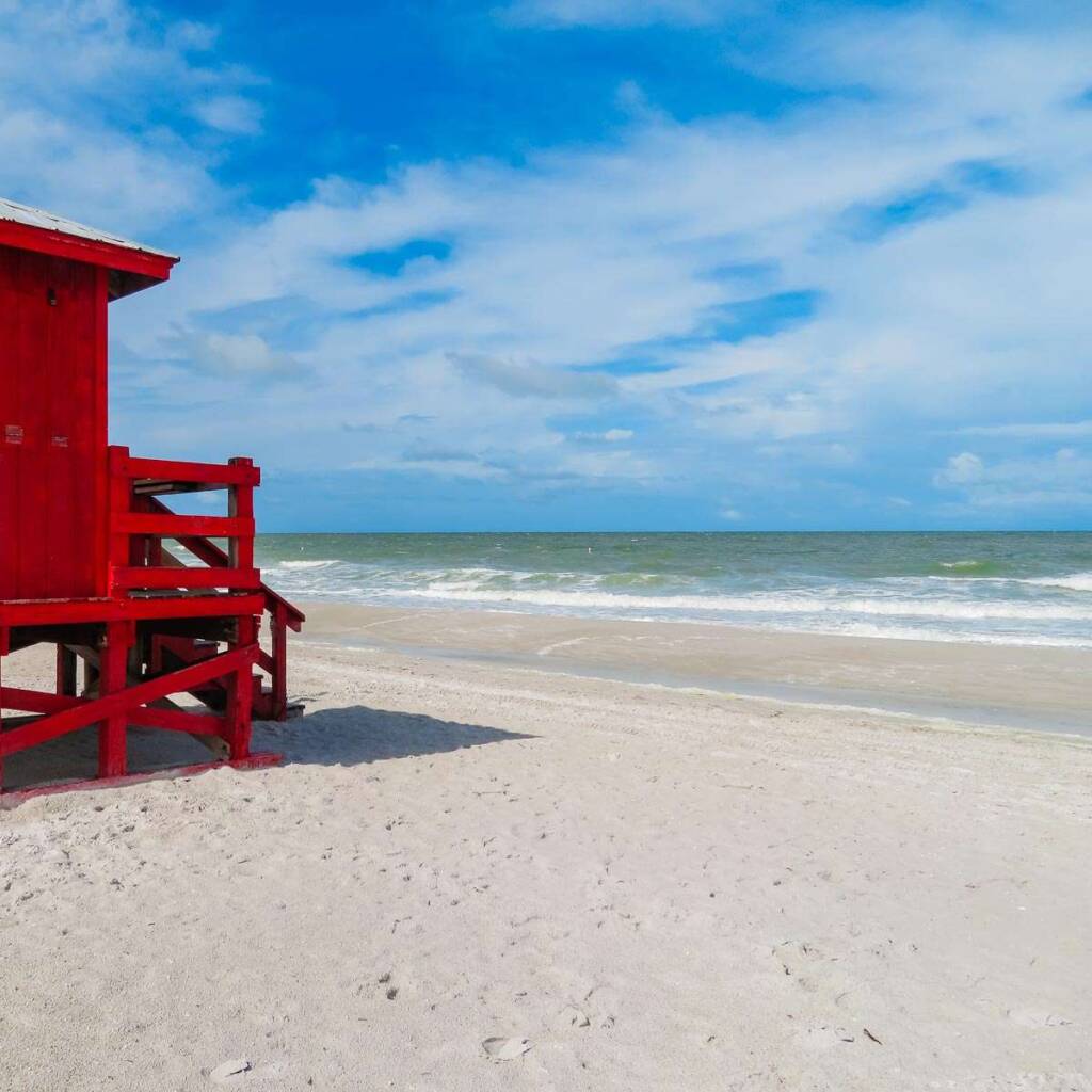 Sand Key Beach Florida