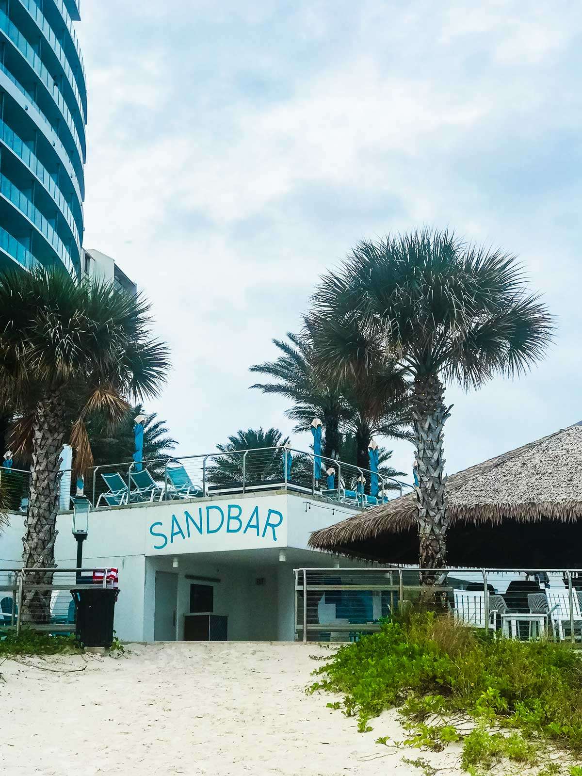 Sandbar on Clearwater Beach, Florida