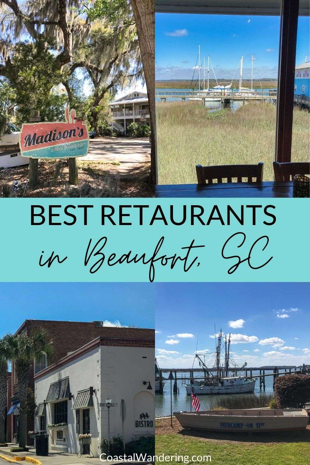 28 Beaufort SC Restaurants You Won't Want To Miss - Coastal Wandering