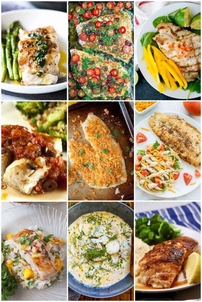 Fish dinner recipes with grouper