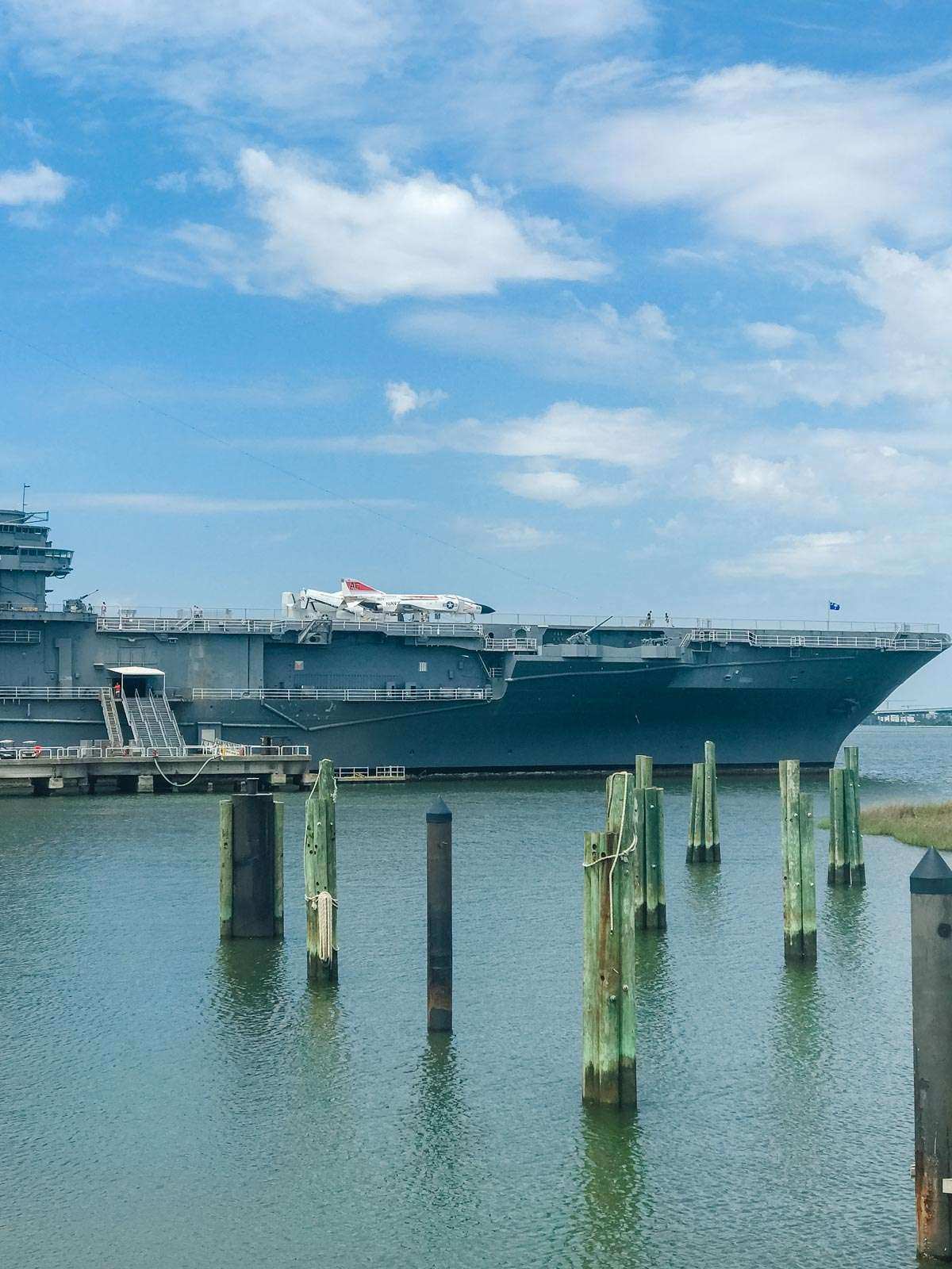 USS Yorktown aircraft carrier museum
