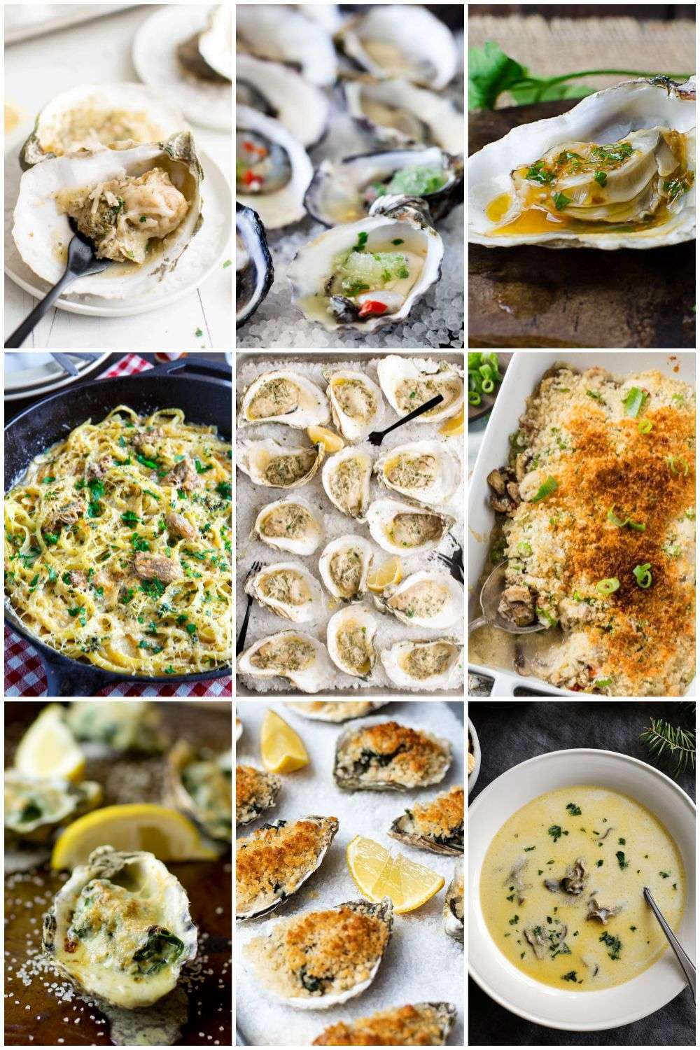 Oyster recipes