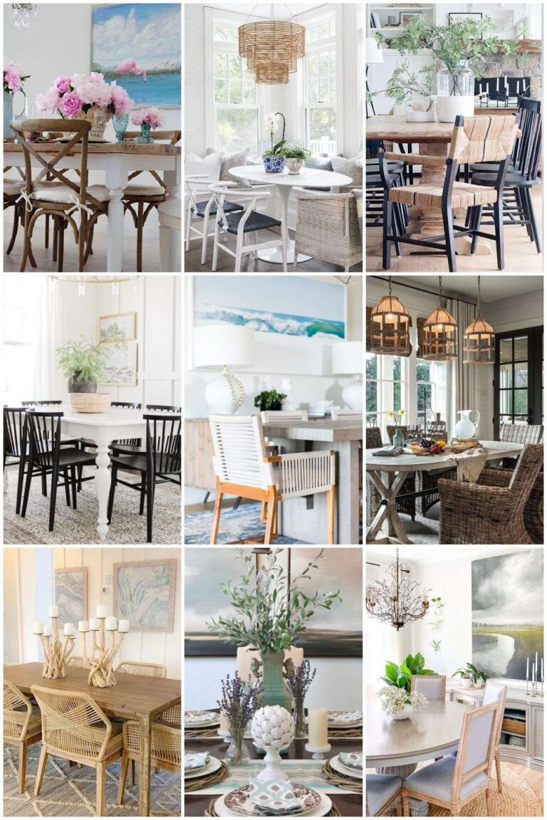 20 Relaxed Coastal Dining Room Ideas To Inspire You Coastal Wandering