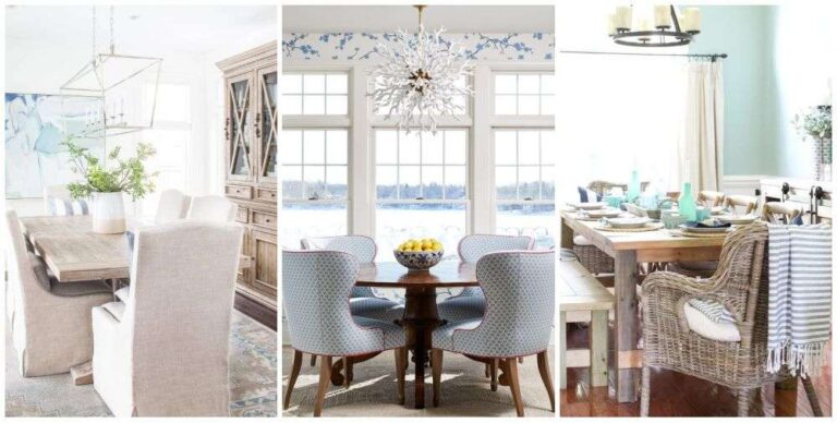 20 Relaxed Coastal Dining Room Ideas To Inspire You - Coastal Wandering