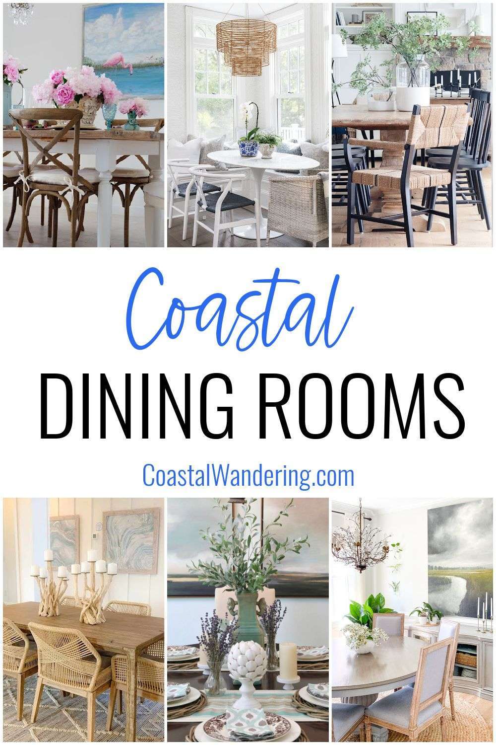 20 Relaxed Coastal Dining Room Ideas To Inspire You - Coastal Wandering