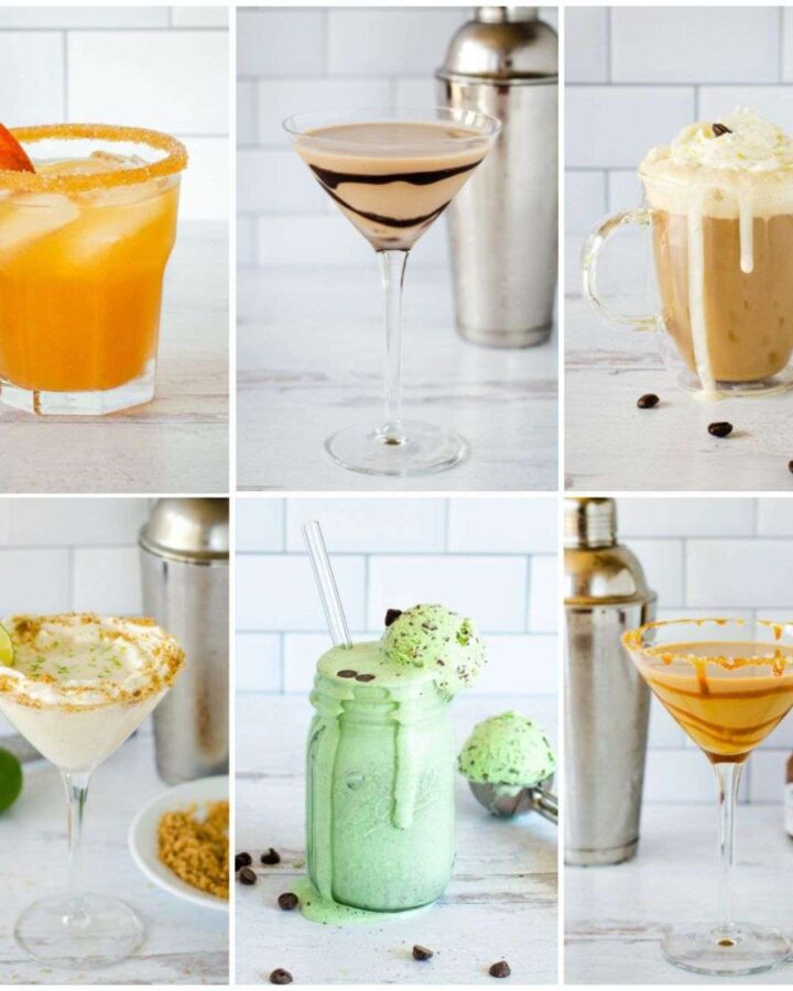 Dessert cocktails