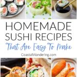 Homemade sushi recipes that are easy to make