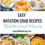 Easy imitation crab recipes that are crowd pleasers