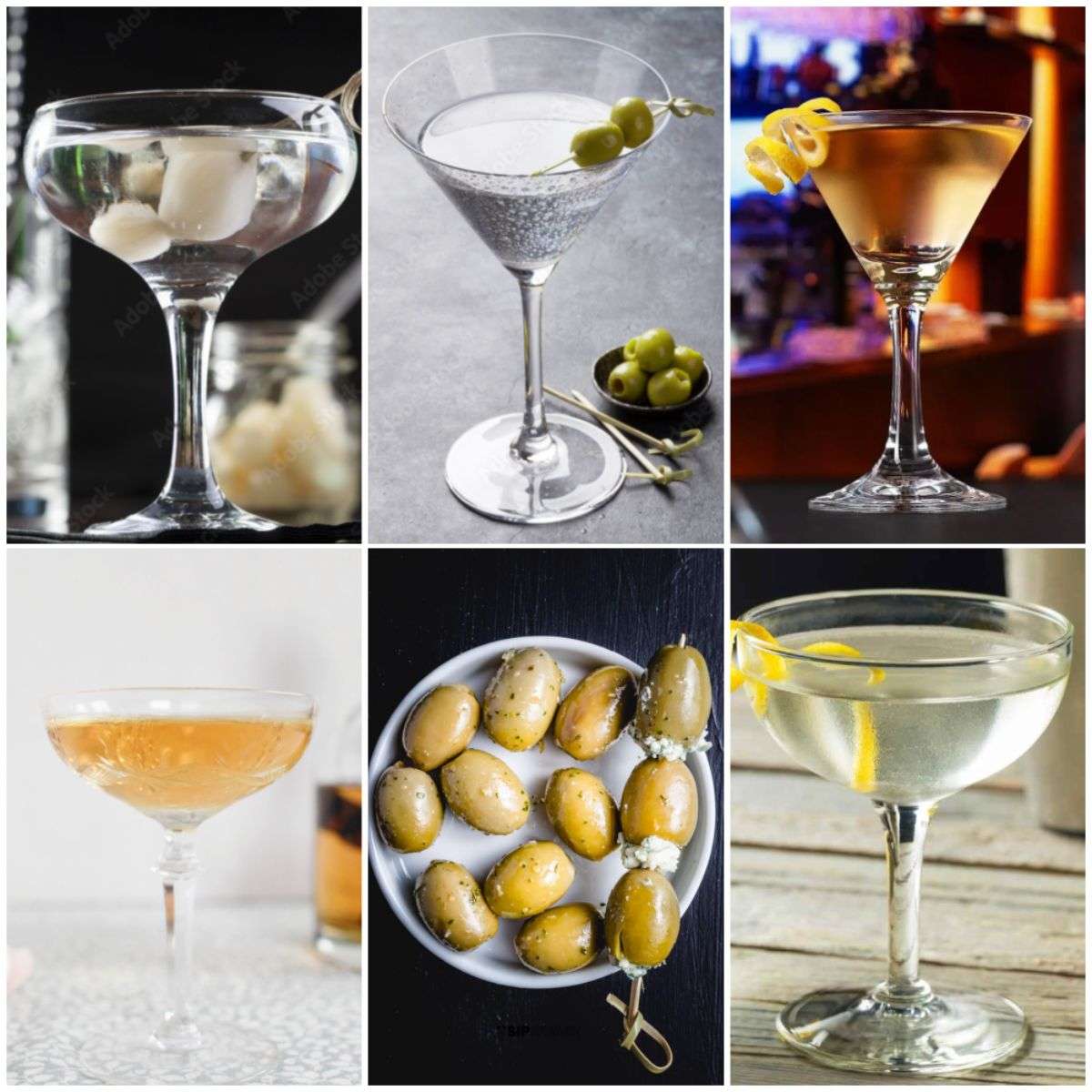 Dry Martini Recipes