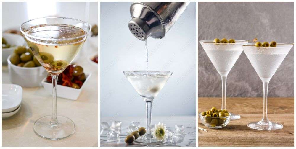 Classic martini variations
