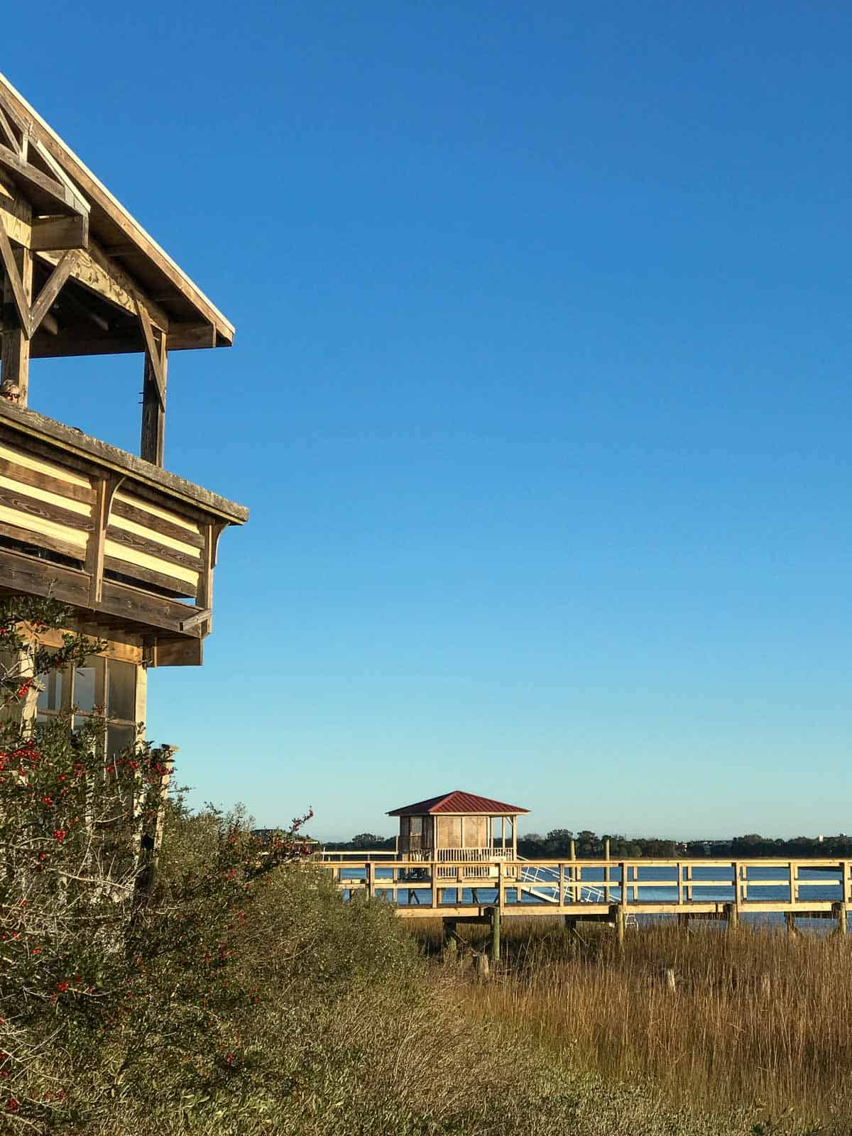 Bowens Island Restaurant view