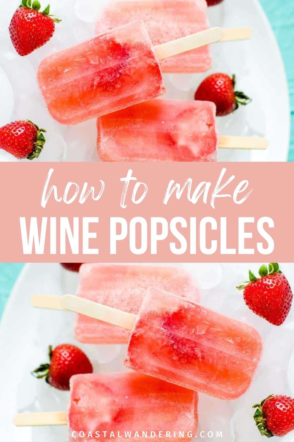 How to make wine popsicles
