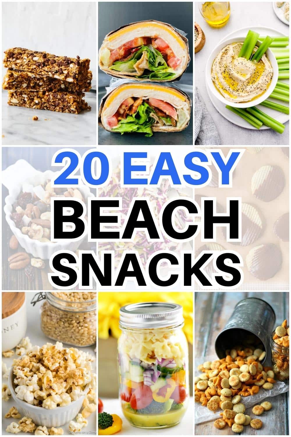 20 Best Beach Snacks To Pack For A Day On The Shore - Coastal Wandering