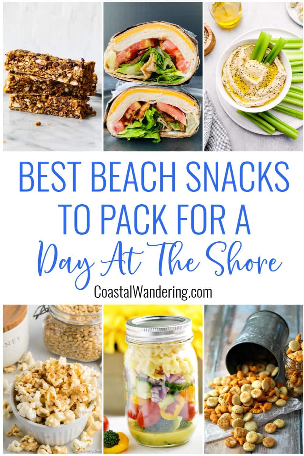 Best beach snacks to pack for a day at the shore